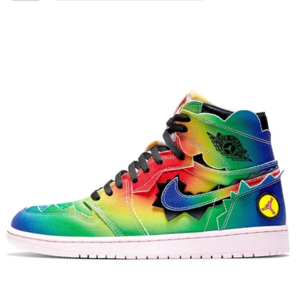 Nike J. Balvin x Air Jordan 1 Retro OG High 'Colores Y Vibras' DC3481-900 - 10.5 - Picture 3 of 14